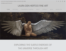 Tablet Screenshot of lauradenhertog.com